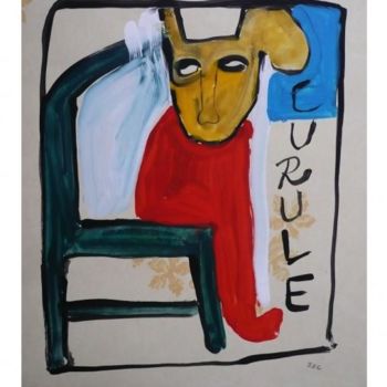 Peinture intitulée "curcule" par Jean-Jacques Corriger, Œuvre d'art originale