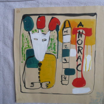 Painting titled "anorak" by Jean-Jacques Corriger, Original Artwork
