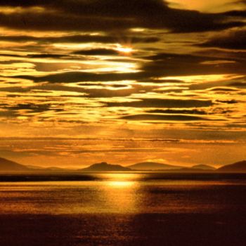 Photography titled "SUNSET ON ISLE OF S…" by Jean-Jacques Massou, Original Artwork, Analog photography