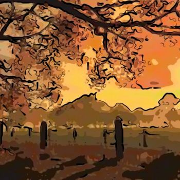 Arte digitale intitolato "Autumn" da Jack Cash Jr, Opera d'arte originale