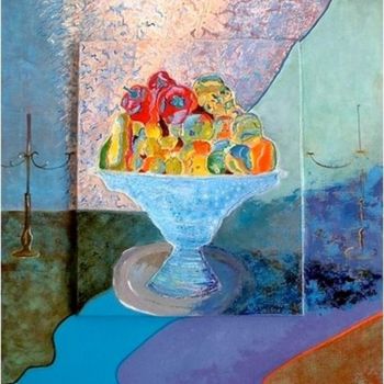 제목이 "La coupe de fruits 2"인 미술작품 Joel Lansel로, 원작, 아크릴