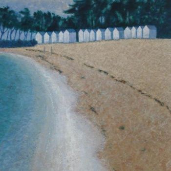 Картина под названием "la plage Noirmoutie…" - Jean-Louis Delmas, Подлинное произведение искусства, Масло