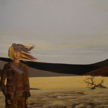 Peinture intitulée "la vie dans le vide" par Jean-Michel Mahaux, Œuvre d'art originale