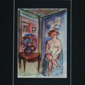 Peinture intitulée "Chez Raoul" par Jean-Marc Zabouri, Œuvre d'art originale