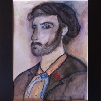 Painting titled "Daniel" by Jean-Marc Zabouri, Original Artwork