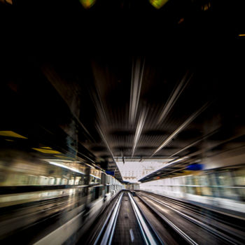 「Metro run」というタイトルの写真撮影 Jean-Marc Angeliniによって, オリジナルのアートワーク