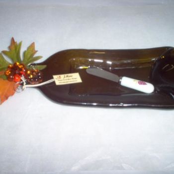 Artcraft titled "Fused Wine Bottle C…" by Jmarc, Original Artwork