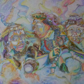 Картина под названием "trio" - Jmmixt, Подлинное произведение искусства