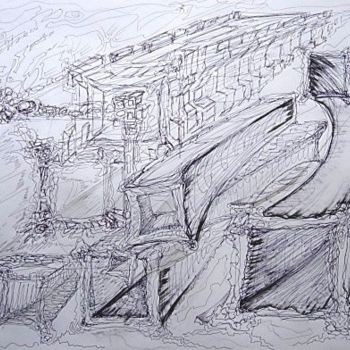 Картина под названием "17-  cadre c" - Jmmixt, Подлинное произведение искусства
