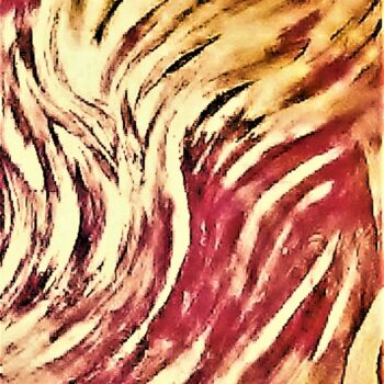 Painting titled "INFERNO!!!" by Jmsbell, Original Artwork, Oil