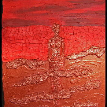 Malarstwo zatytułowany „In the Mystic---Stu…” autorstwa Jo Moore, Oryginalna praca, Olej