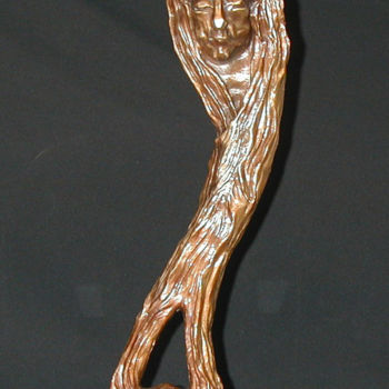 Sculpture titled "“HARMONY”, 20X5X8,…" by Jo Moore, Original Artwork, Metals