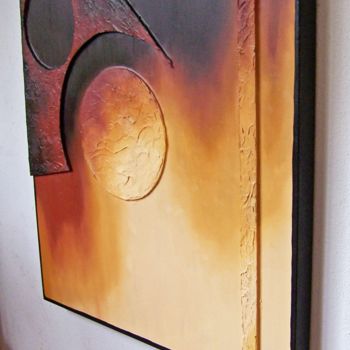 "Alignment-- 3 Dimen…" başlıklı Tablo Jo Moore tarafından, Orijinal sanat, Petrol