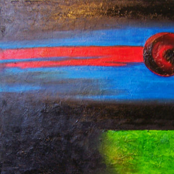 Pittura intitolato "Sounds of Solace VII" da Jo Moore, Opera d'arte originale, Olio