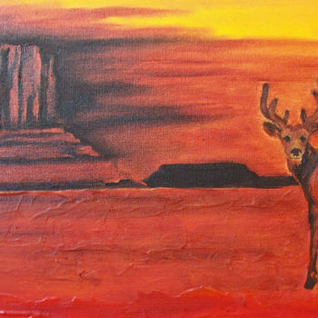 Pintura titulada "Paseo III" por Jo Moore, Obra de arte original, Oleo