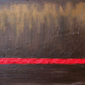 Pittura intitolato "Amber Waves II" da Jo Moore, Opera d'arte originale, Olio