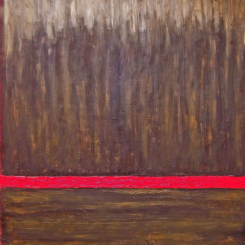 Peinture intitulée "Amber Waves III" par Jo Moore, Œuvre d'art originale, Huile