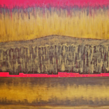 Pintura titulada "Amber Waves ---Gran…" por Jo Moore, Obra de arte original, Oleo