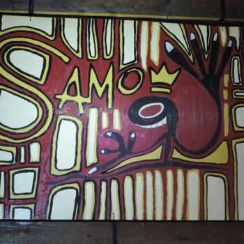 Peinture intitulée "S#M()" par Jo Râome, Œuvre d'art originale, Huile Monté sur Châssis en bois