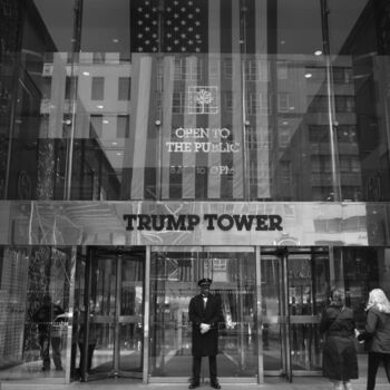 Photography titled "Trump Tower-New Yor…" by Jo Tuck, Original Artwork, Digital Photography