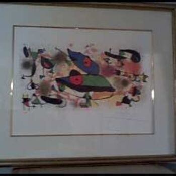 Incisioni, stampe intitolato "JEAN MIRO - Sculptu…" da Joan Miró, Opera d'arte originale, Olio