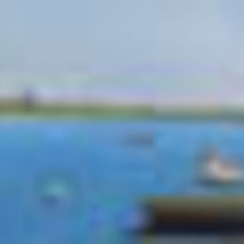 제목이 "Chatham Harbor"인 미술작품 Joan Cole로, 원작, 기름