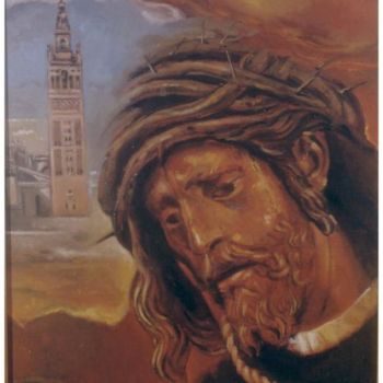 Peinture intitulée "JESUS DEL GRAN PODER" par Joan M. Lorente Vinardell, Œuvre d'art originale
