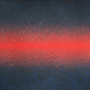 Pintura titulada "Field 2" por Joanna Borkowska, Obra de arte original, Oleo