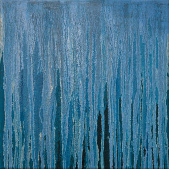 Pintura intitulada "Frequencies II" por Joanna Borkowska, Obras de arte originais, Óleo