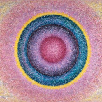 Malerei mit dem Titel "Cosmic Gate" von Joanna Borkowska, Original-Kunstwerk, Andere