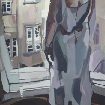 Malarstwo zatytułowany „Psyche II” autorstwa Joanna Burnat-Madejczyk, Oryginalna praca, Olej
