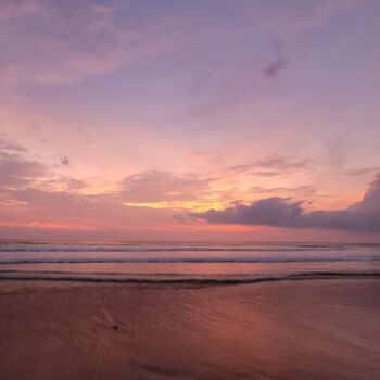 Fotografia intitolato "Beach_sunset" da Joanna Lizbeth, Opera d'arte originale, Fotografia digitale