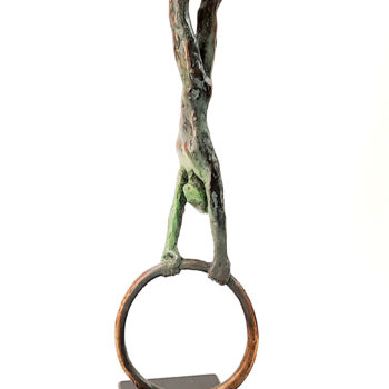 Sculpture titled "New Game,  no. EA I…" by Joanna Zakrzewska-Cholewa, Original Artwork, Bronze
