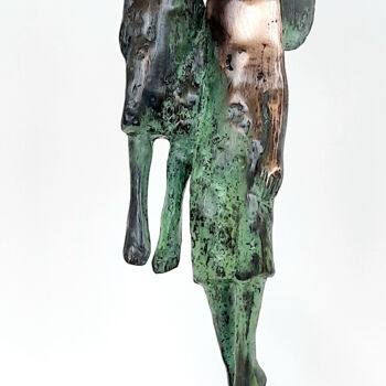 Sculpture intitulée "Love- Angels, no IV…" par Joanna Zakrzewska-Cholewa, Œuvre d'art originale, Bronze