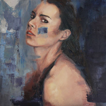 Painting titled "From "Emotions" ser…" by Joanna Sokolowska, Original Artwork, Oil