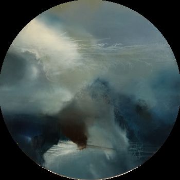 Malerei mit dem Titel "Nightingale by Joan…" von Joanne Duffy, Original-Kunstwerk, Öl