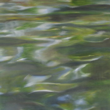 Peinture intitulée "Water 21" par Joanne Mumford, Œuvre d'art originale, Huile Monté sur Châssis en bois