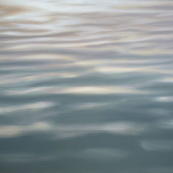 Painting titled "Water 15" by Joanne Mumford, Original Artwork, Oil Mounted on Wood Stretcher frame
