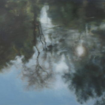 Painting titled "Water 23" by Joanne Mumford, Original Artwork, Oil