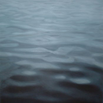 Painting titled "Water 6" by Joanne Mumford, Original Artwork, Oil