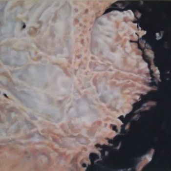 Pintura titulada "Roche 5. Roquebrune…" por Joanne Mumford, Obra de arte original, Oleo Montado en Bastidor de camilla de ma…