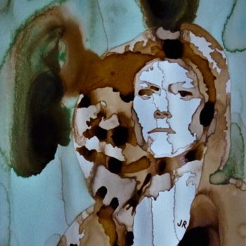 Peinture intitulée "Sigourney Weaver -…" par Joany Régibier, Œuvre d'art originale, Aquarelle