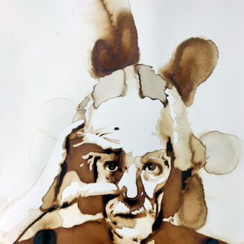 제목이 "John Carpenter"인 미술작품 Joany Régibier로, 원작, 수채화