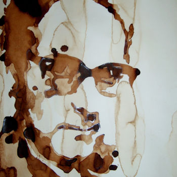 Painting titled "Jean-Luc Godart" by Joany Régibier, Original Artwork