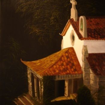 Pintura titulada "Capela 1" por Joao Garcia, Obra de arte original