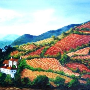Pintura titulada "Douro" por Joao Garcia, Obra de arte original