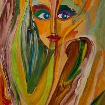 Painting titled "Ethnicity" by Joaquim Serrenho, Original Artwork, Acrylic