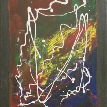 Painting titled "Gemelo 1" by Joaquin Amayar, Original Artwork, Acrylic