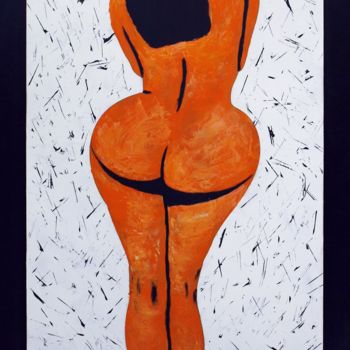 绘画 标题为“Mujer mirándose el…” 由Joaquín Prior Art, 原创艺术品, 丙烯