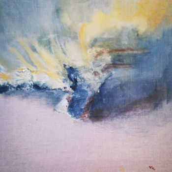 Malerei mit dem Titel "Avant l'orage" von Job, Original-Kunstwerk, Acryl